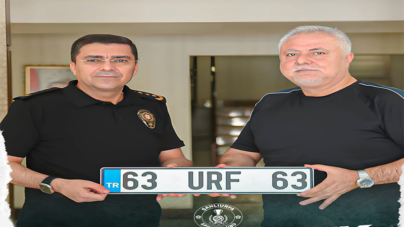 Şanlıurfa'nın en gözde plakası satışta: "63 URF 63" için kıyasıya yarış başladı!
