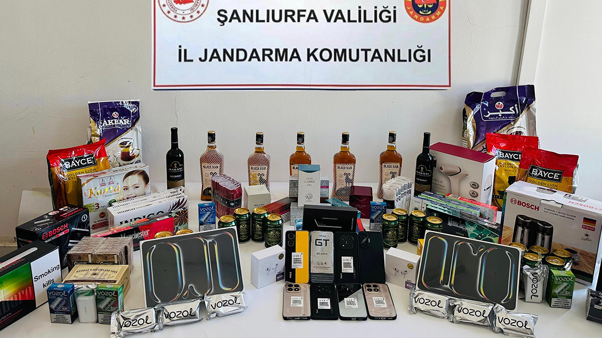 Şanlıurfa’nın iki ilçesinde kaçakçılara şok baskın!