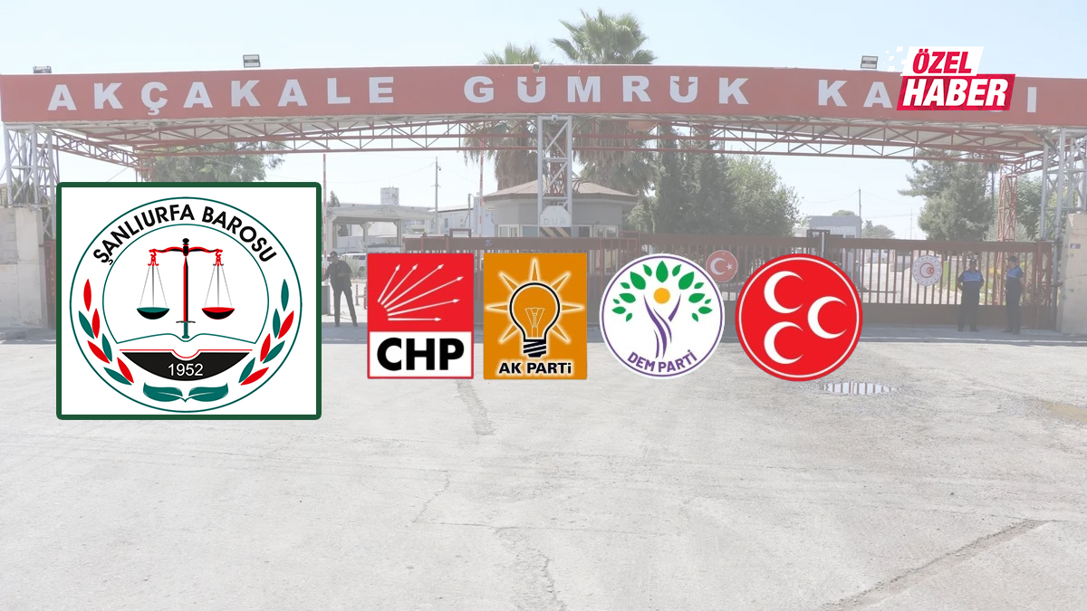 Şanlıurfa'nın kaderi bu kapılara bağlı! Baro harekete geçti