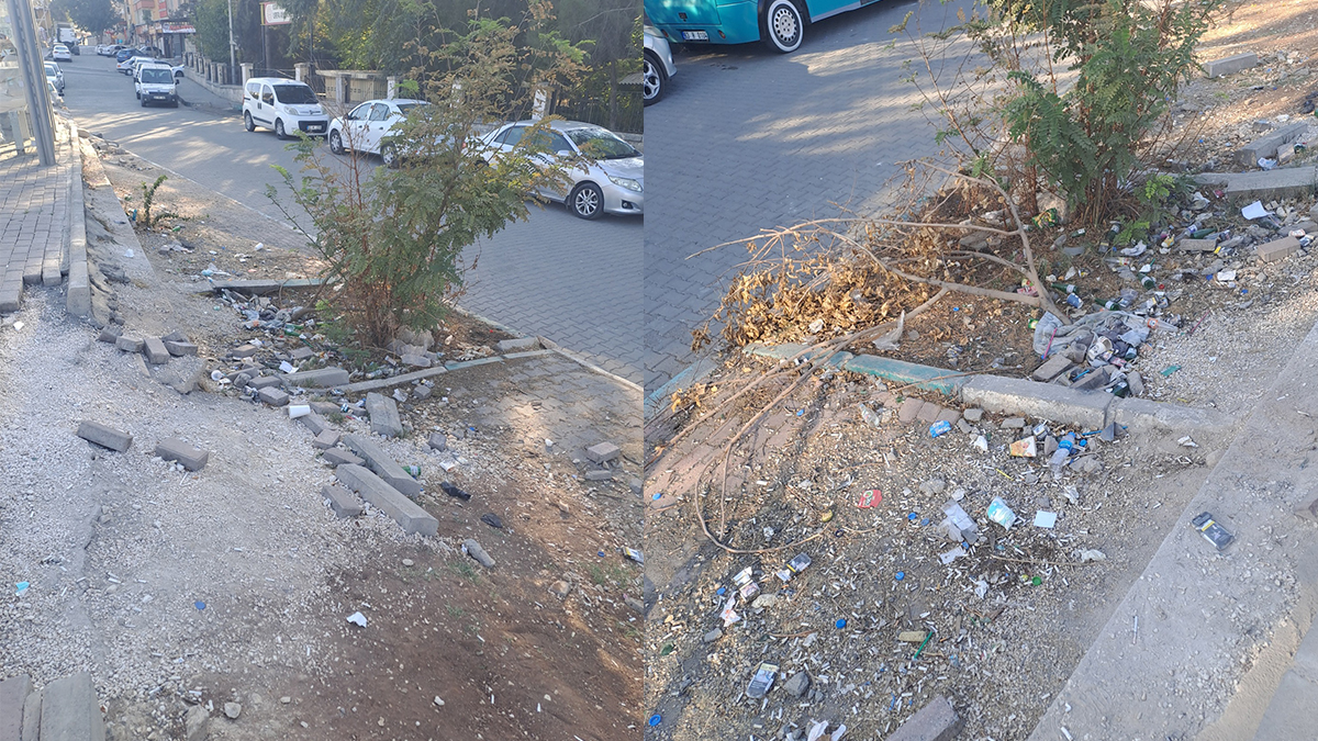 Şanlıurfa’nın işlek noktasında kötü görüntü! Tepki çekti