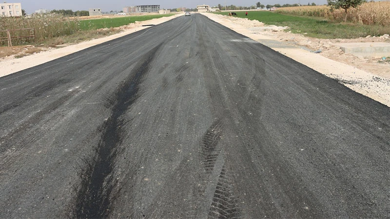 Şanlıurfa'nın o ilçesinin yolları kışa hazır