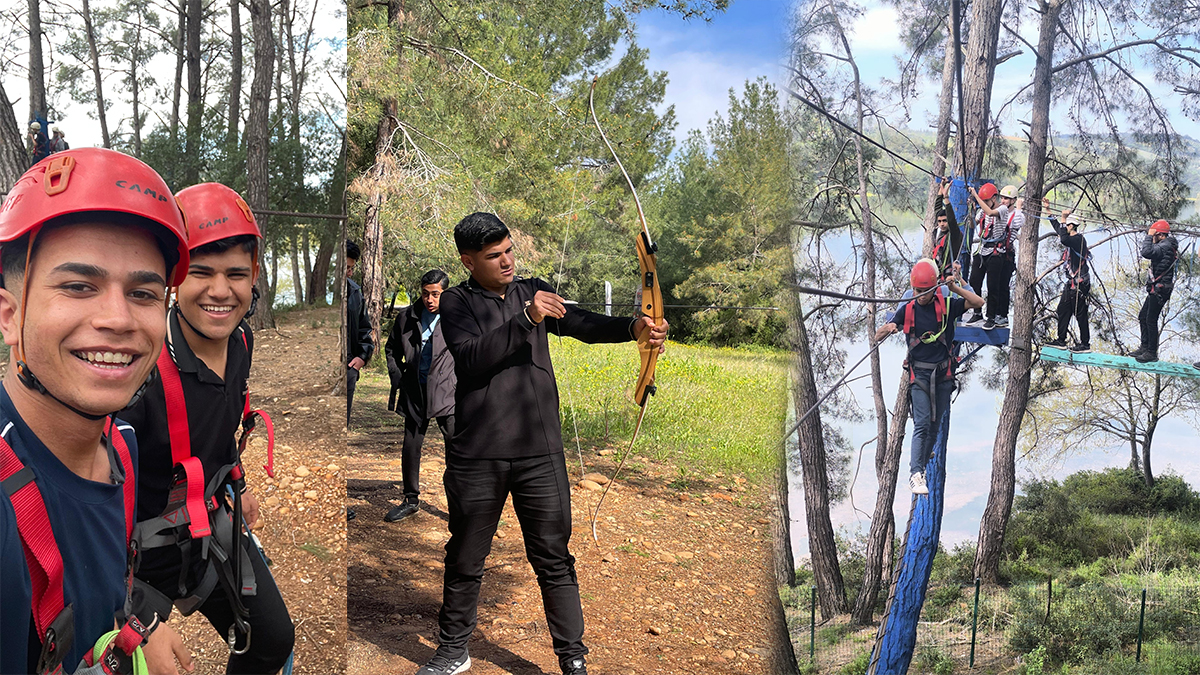 Akçakaleli gençler Osmaniye’de kamp deneyimi yaşadı!