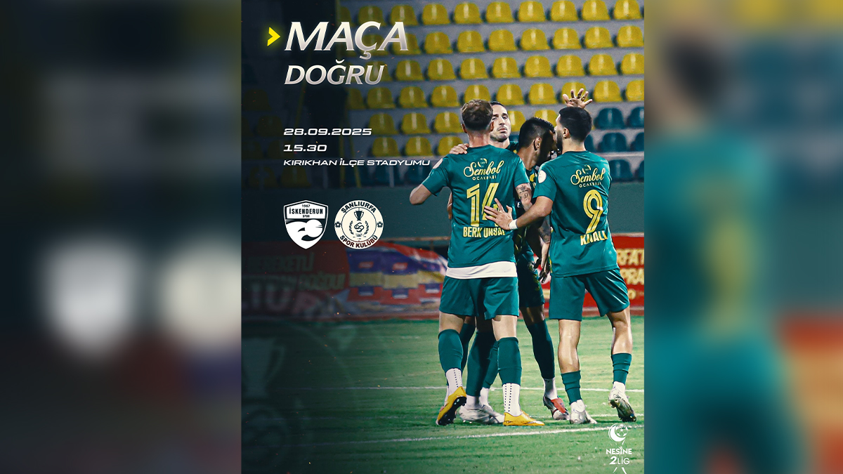 İskenderunspor- Şanlıurfaspor maçı ne zaman, saat kaçta, hangi kanalda?