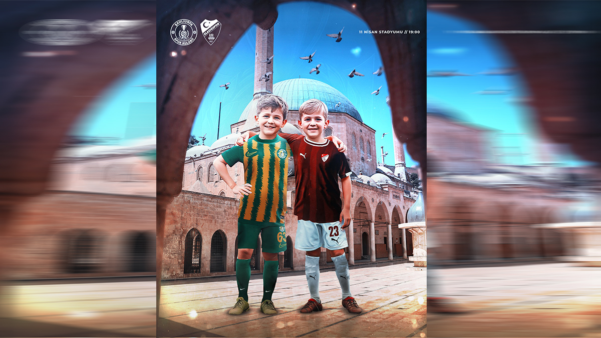 Yeşil sahalarda özlenen görüntü! Şanlıurfaspor ve Elazığspor’dan ortak paylaşım…