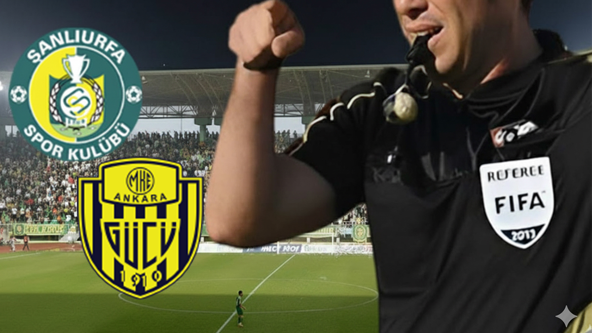 Ankaragücü-Şanlıurfaspor maçında ilk düdük çaldı!