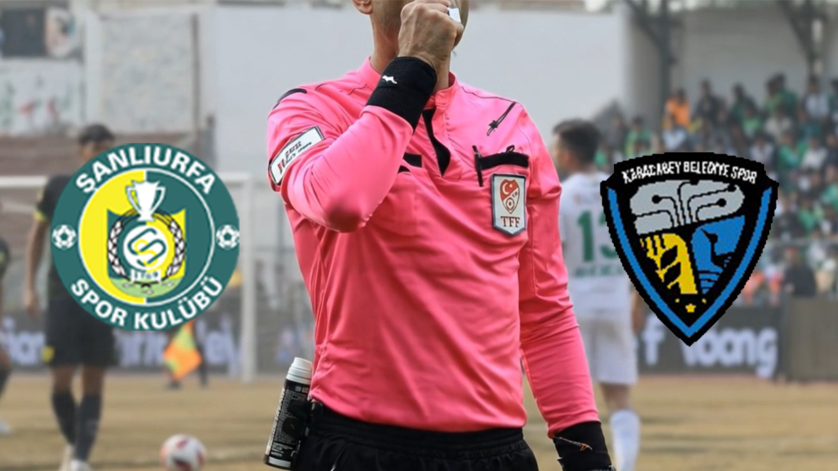 Şanlıurfaspor’un rakibi Karacabey! Hakem kadrosu açıklandı