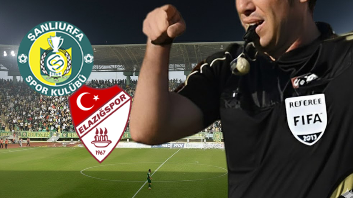 Şanlıurfaspor-Elazığspor maçında ilk düdük çaldı