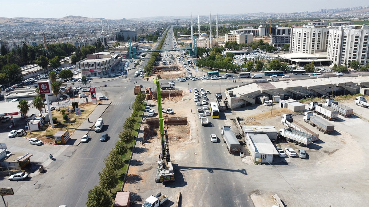 Şanlıurfa’ya trafiği rahatlatacak kavşak! Raylı sisteme entegre edilecek