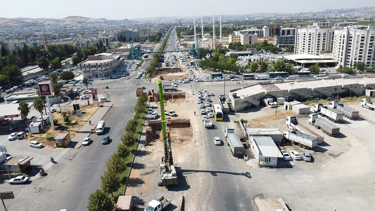 Şanlıurfa’ya trafiği rahatlatacak kavşak! Raylı sisteme entegre edilecek