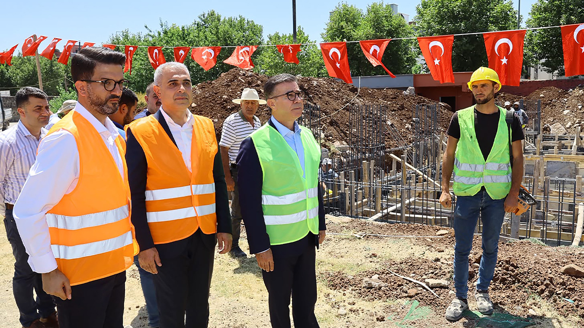 Başkan Bucak müjdeyi verdi! Temeli atıldı