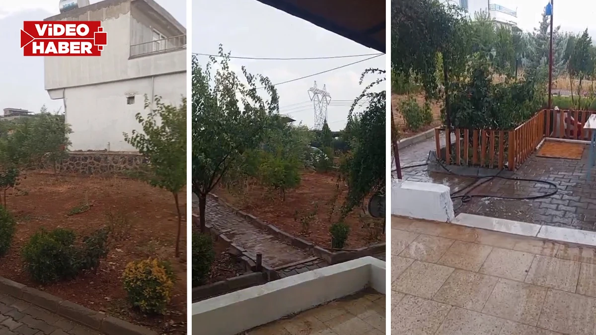 41 kere maşallah! Şanlıurfa’da bardaktan boşanırcasına yağdı