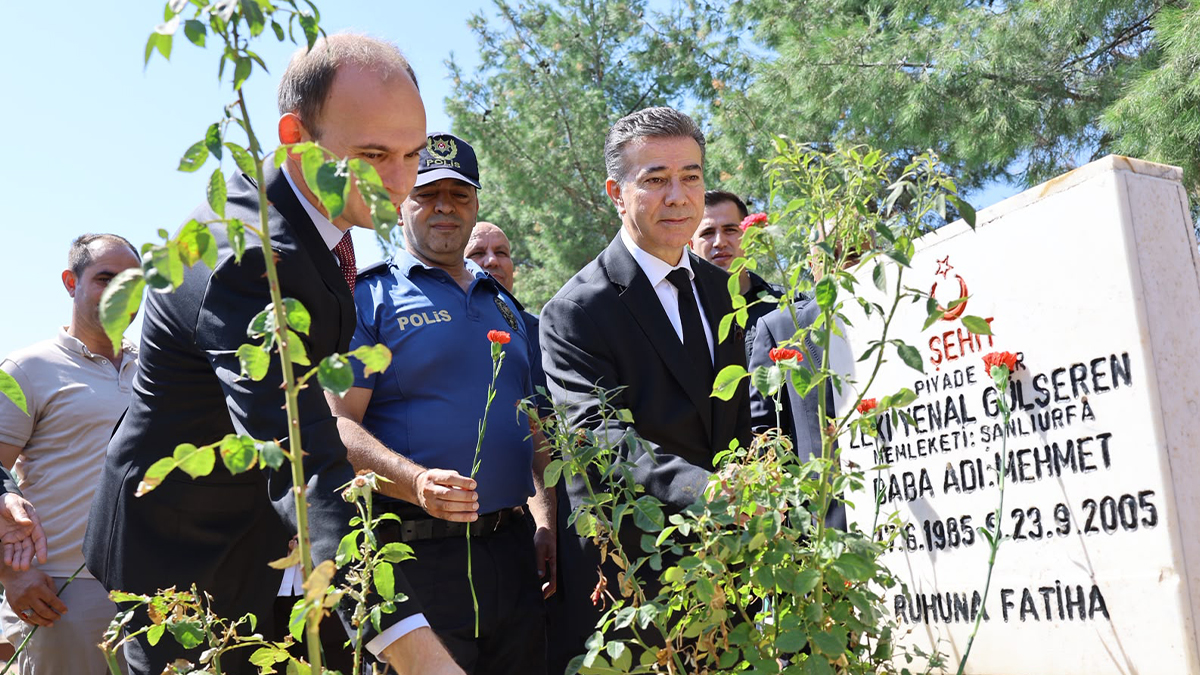 Siverek’te 15 Temmuz’da şehitlere vefa