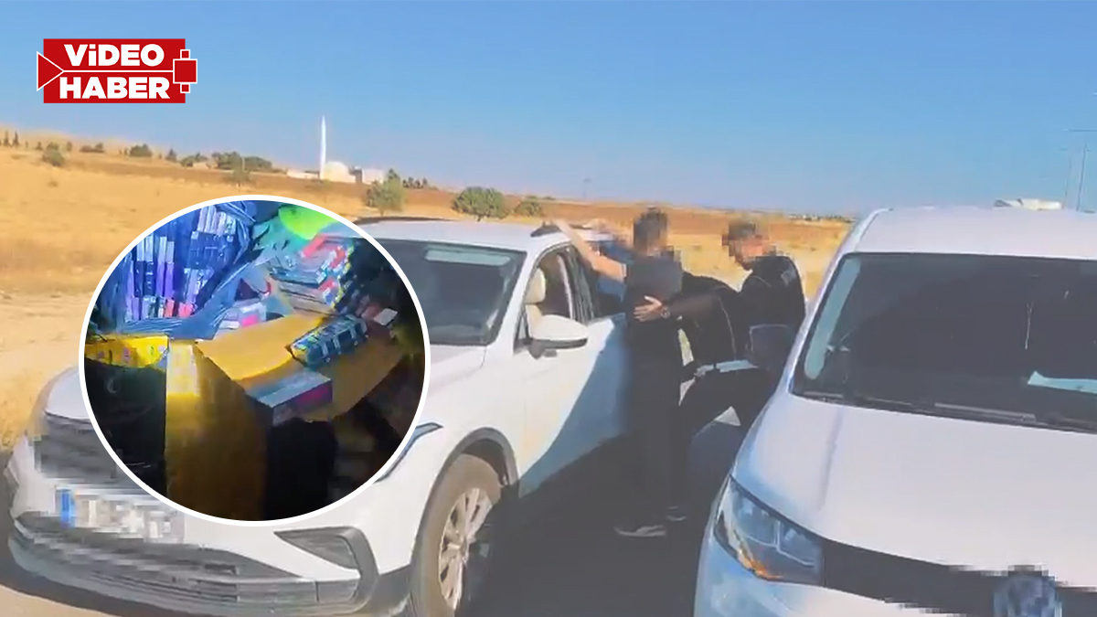 Şanlıurfa’da iki araçtan milyonluk kaçak ürün çıktı! Tutuklamalar var