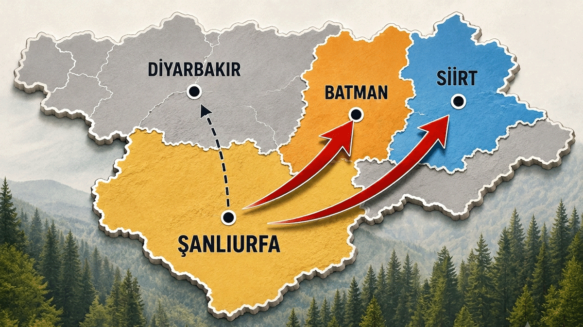 Siirt ve Batman Şanlıurfa’dan ayrılıyor!