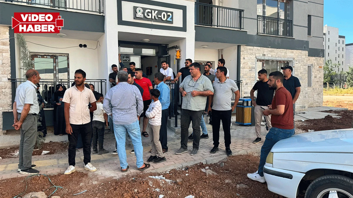 Şanlıurfa’da TOKİ’de teslim krizi! Vatandaş artık isyan etti