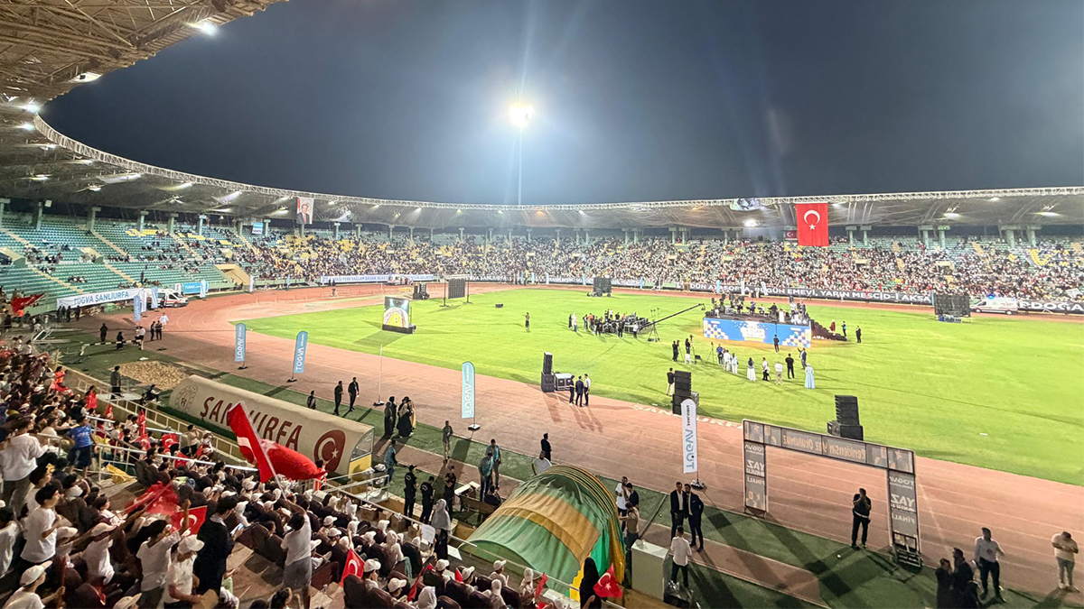 Şanlıurfa’da 35 bin öğrenciden görkemli final!