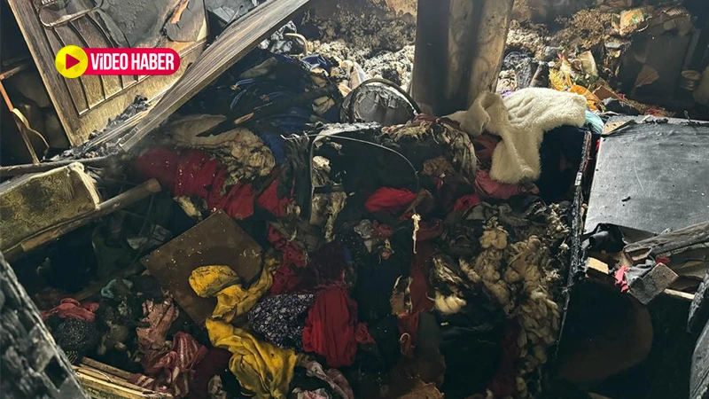 Şanlurfa’da korkutan yangın! Ev kullanılamaz hale geldi (13.01.2024)