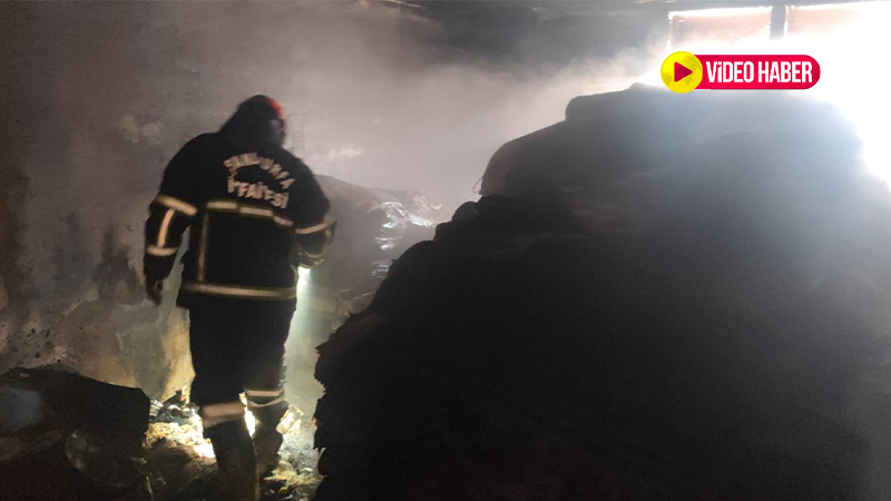 Şanlurfa’da korkutan yangın! Ev kullanılamaz hale geldi (14.02.2024)