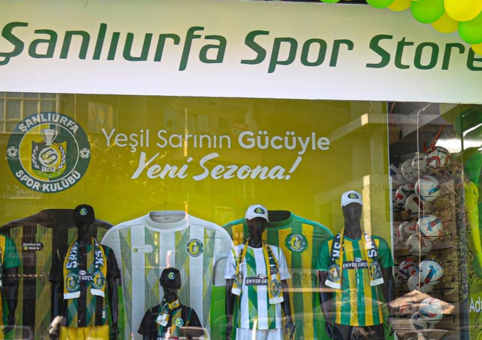 Şanlıurfaspor ilk mağazasını açtı! Ürünler için tek adres