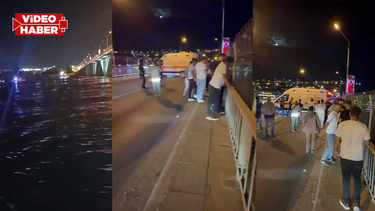 Birecik Köprüsünde gerilim dolu dakikalar: Korkutan girişim