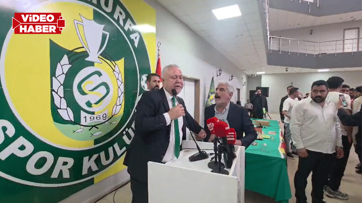 Şanlıurfaspor seçimlerinde ortalık karıştı! Saraçoğlu çekilmek istedi, yönetim engel oldu