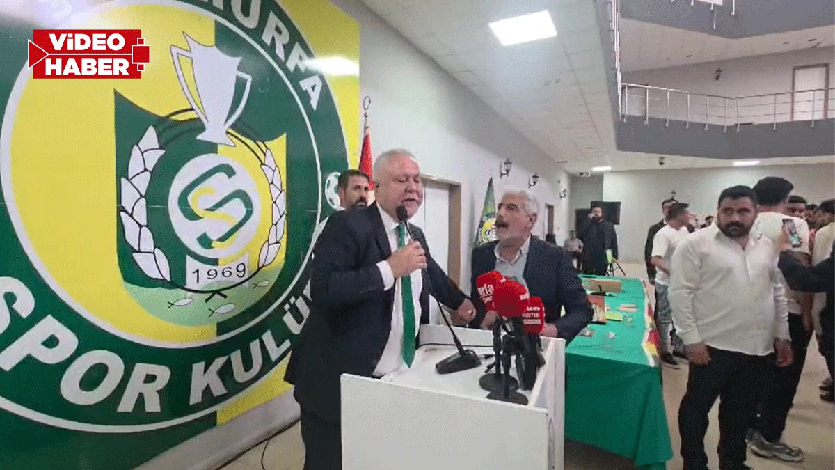 Şanlıurfaspor seçimlerinde ortalık karıştı! Saraçoğlu çekilmek istedi, yönetim engel oldu