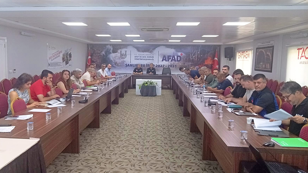 Şanlıurfa’da afetlere karşı yeni dönem! 5 yıllık afet planı için ilk adım atıldı