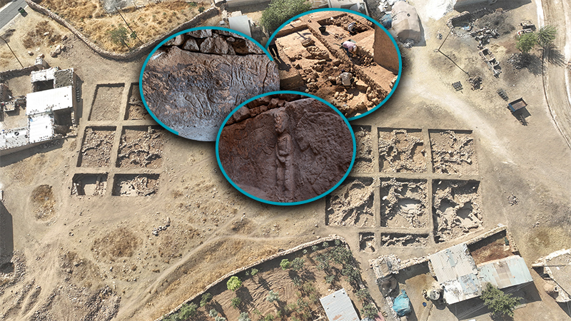 Şanlıurfa’da bahçedeki taş 10 bin yıllık tarihi ortaya çıkardı