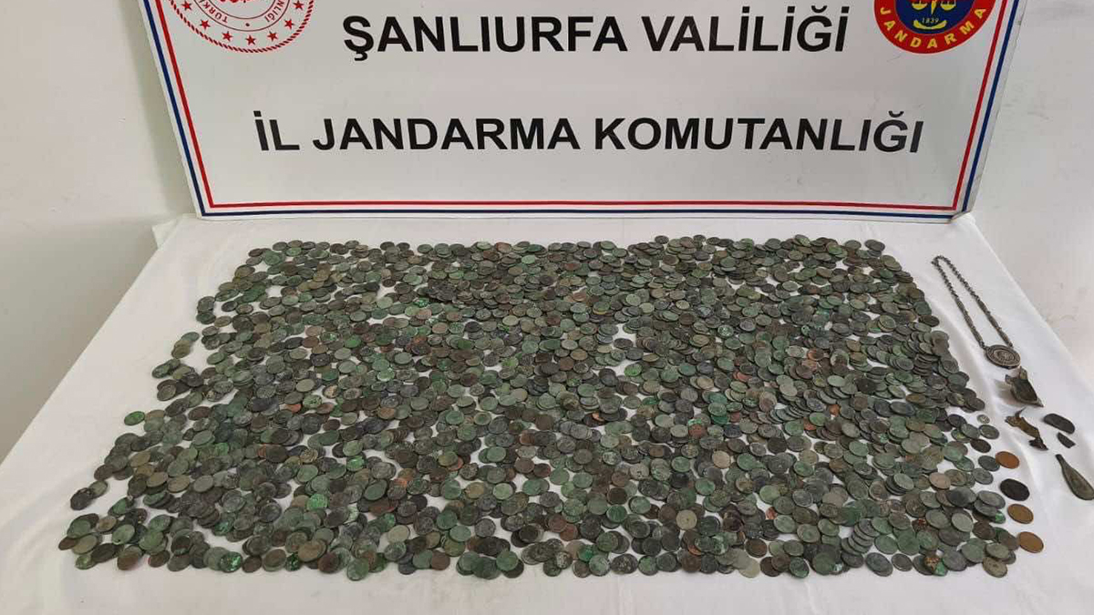 Şanlıurfa’da jandarmadan tarihi eser operasyonu! Binlercesine el konuldu