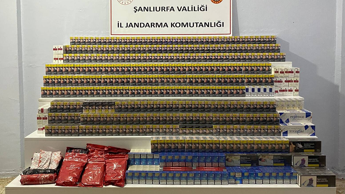 Şanlıurfa’da jandarmadan kaçakçılık operasyonu! 72 şüpheliye adli işlem