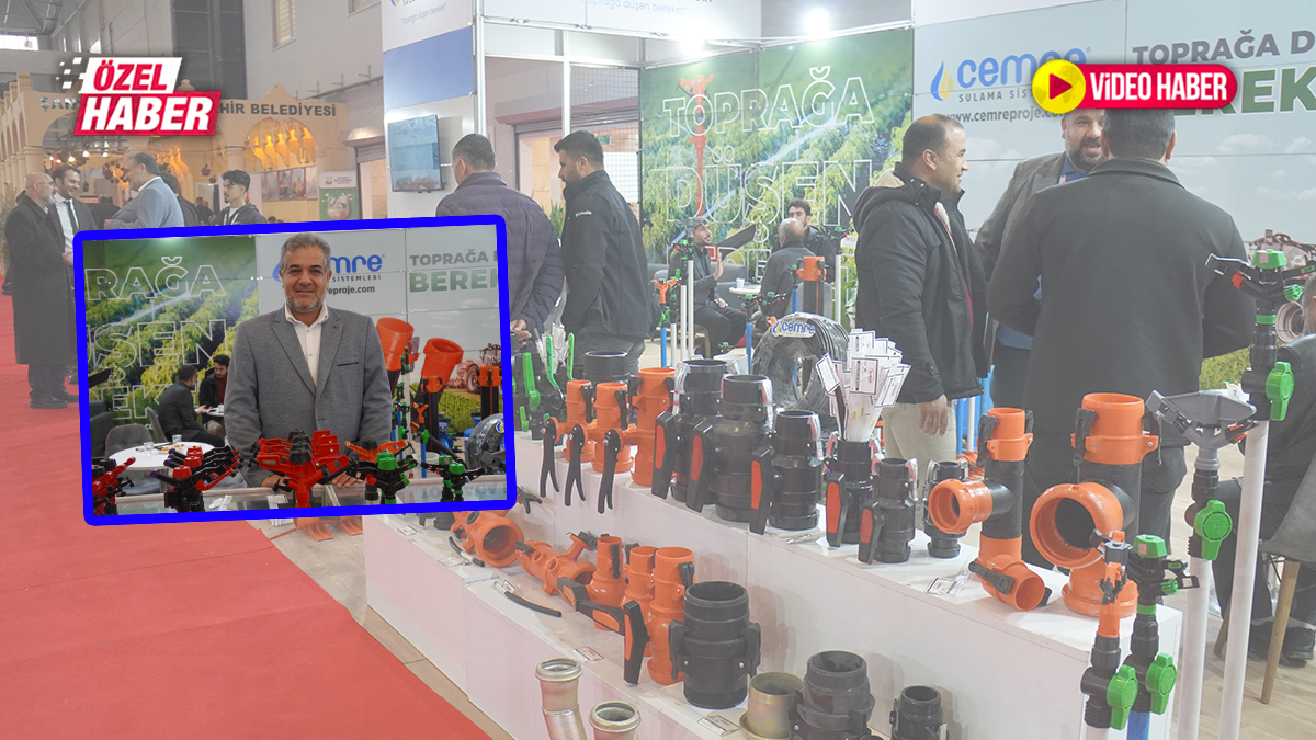 Cemre Sulama Sistemlerinden fuarda çiftçilere özel kampanya!