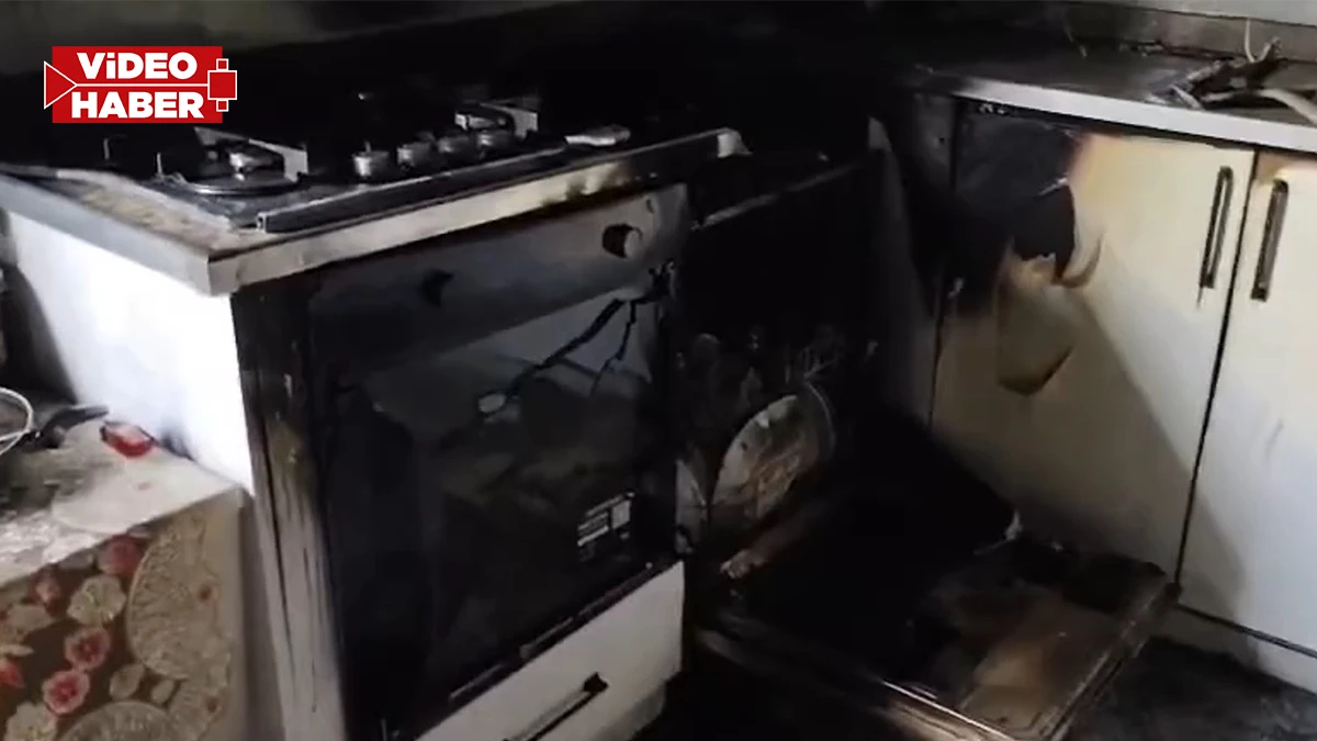 Şanlıurfa’da elektrik kontağı yangın çıkardı!