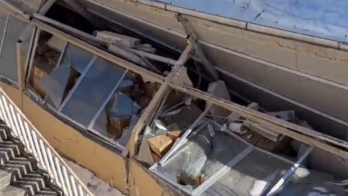 Şanlıurfa'da karın etkisi devam ediyor! Hastanenin polikliniği çöktü