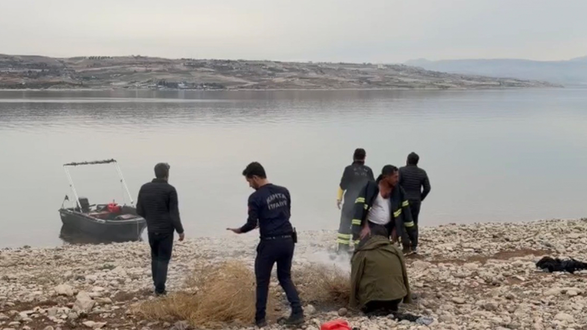 Atatürk Barajında tekne alabora oldu! Ekipler harekete geçti