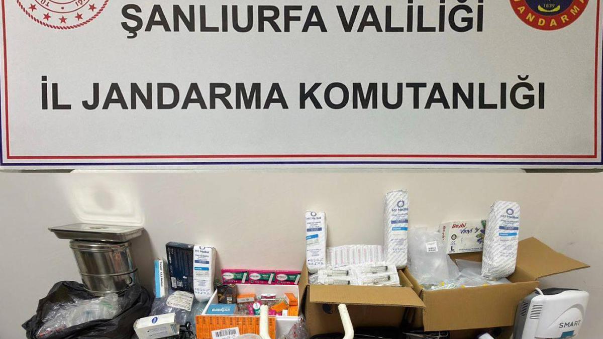 Şanlıurfa’da kaçak sağlık merkezine baskın!