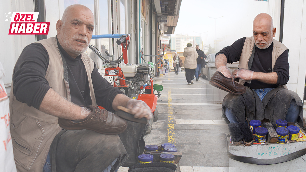 Şanlıurfa’da boya sandığıyla geçen bir ömür! Yarım asırlık emek