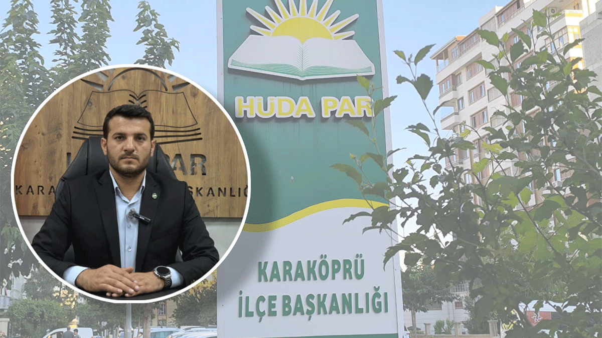 HÜDA PAR Karaköprü’de seçim öncesi dikkat çeken açıklama
