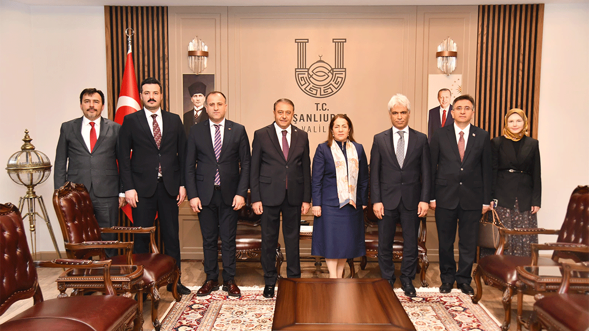 Bakan Yardımcısı Madak Şanlıurfa’da! Vali Şıldak’ı ziyaret etti