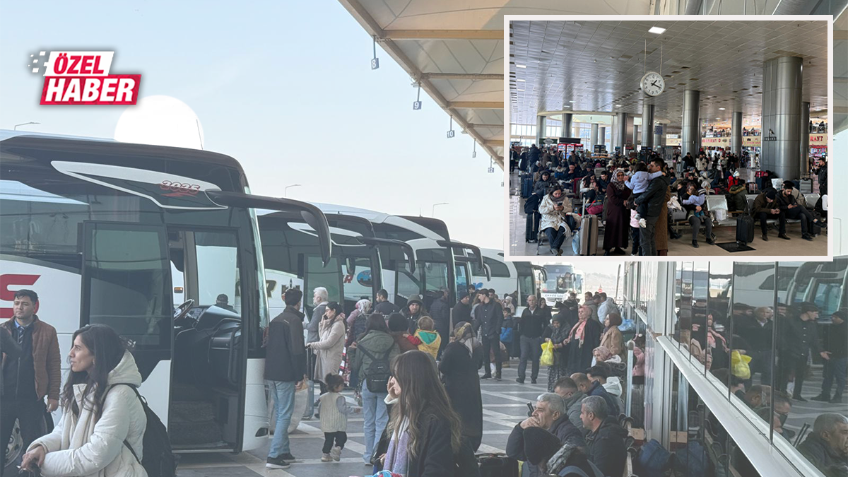 Şanlıurfa’da karne heyecanı otogara taştı! Ek seferler devrede
