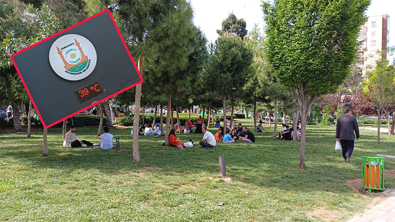 Şimdiden 39 derece! Şanlıurfalı nisanda yazın kavurucu sıcaklarını yaşıyor