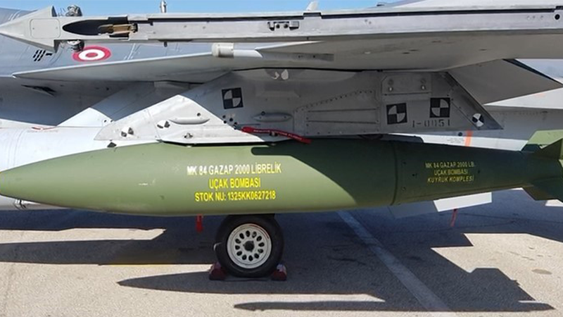 Türkiye'nin en güçlü mühimmatı "GAZAP"