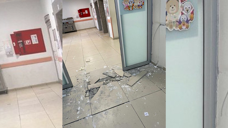 6,2 büyüklüğündeki deprem sonrası hastalar tahliye edildi