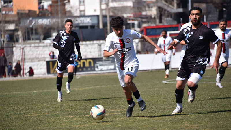 Siverek Belediyespor gol oldu yağdı