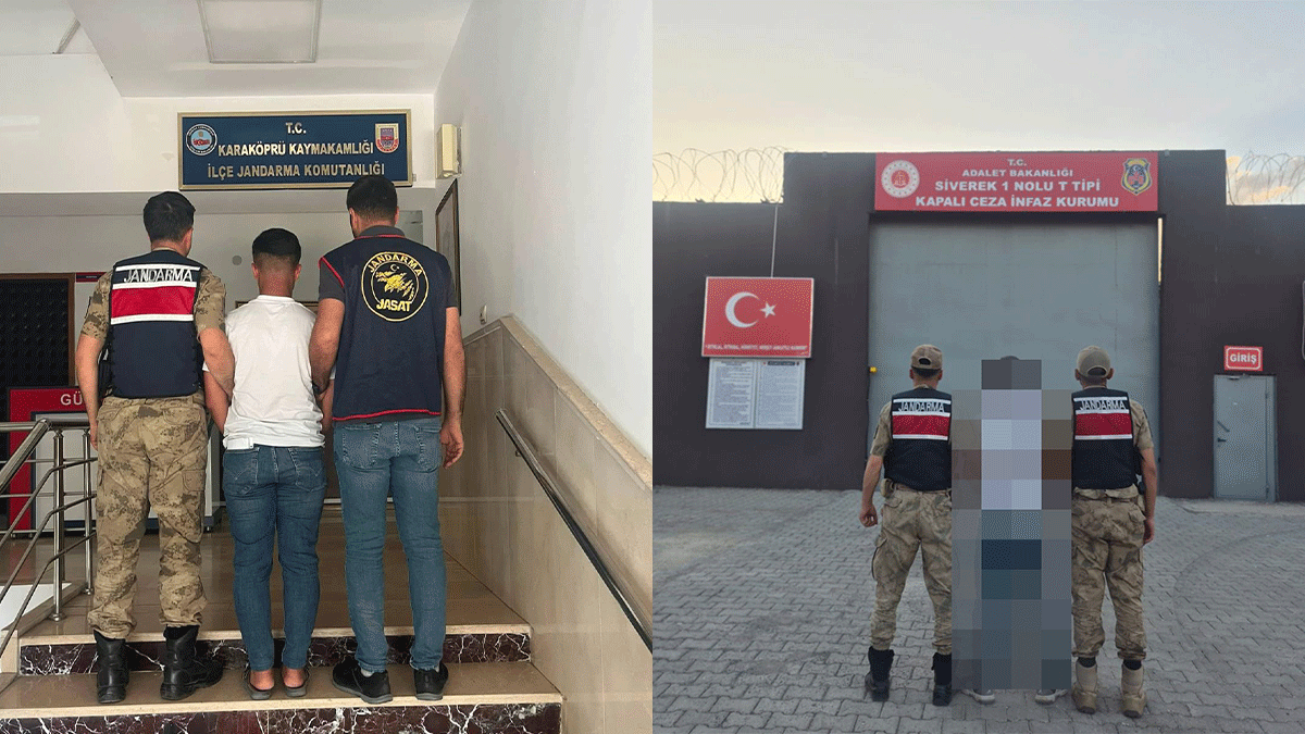 Şanlıurfa’da firari avı! 21 yılı aşkın hapis cezası bulunan hükümlüler yakalandı