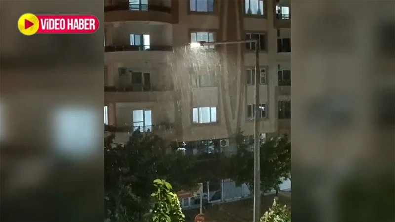 Şanlıurfa’da yağmur aniden bastırdı!
