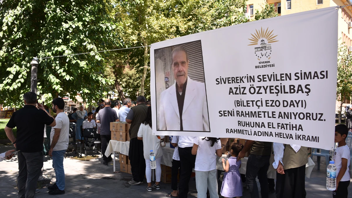 Siverek’in sevilen siması dualarla anıldı