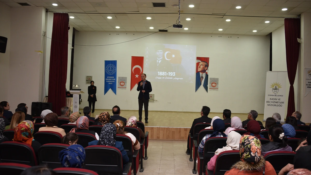 Siverek'te “Şiddete sıfır tolerans" çağrısı!