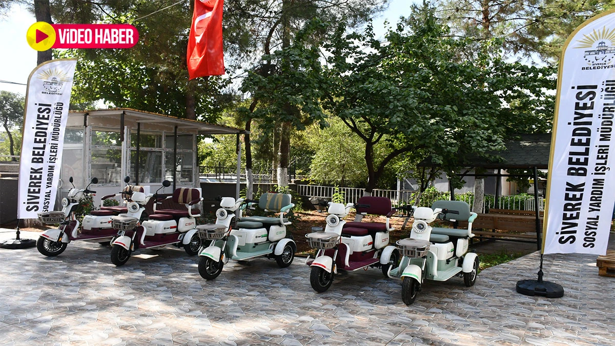 Siverek’te engel tanımayan ulaşım desteği!