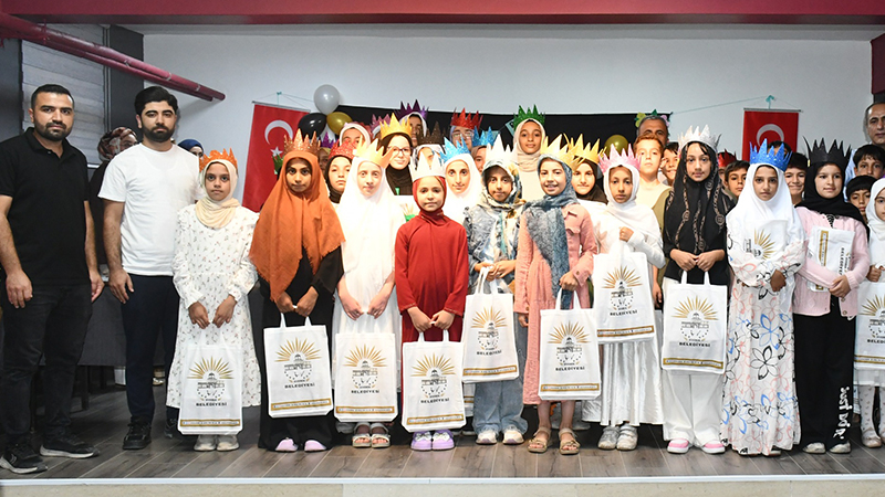 Siverek’te Kur’an-ı Kerim öğrenen öğrenciler ödüllendirildi