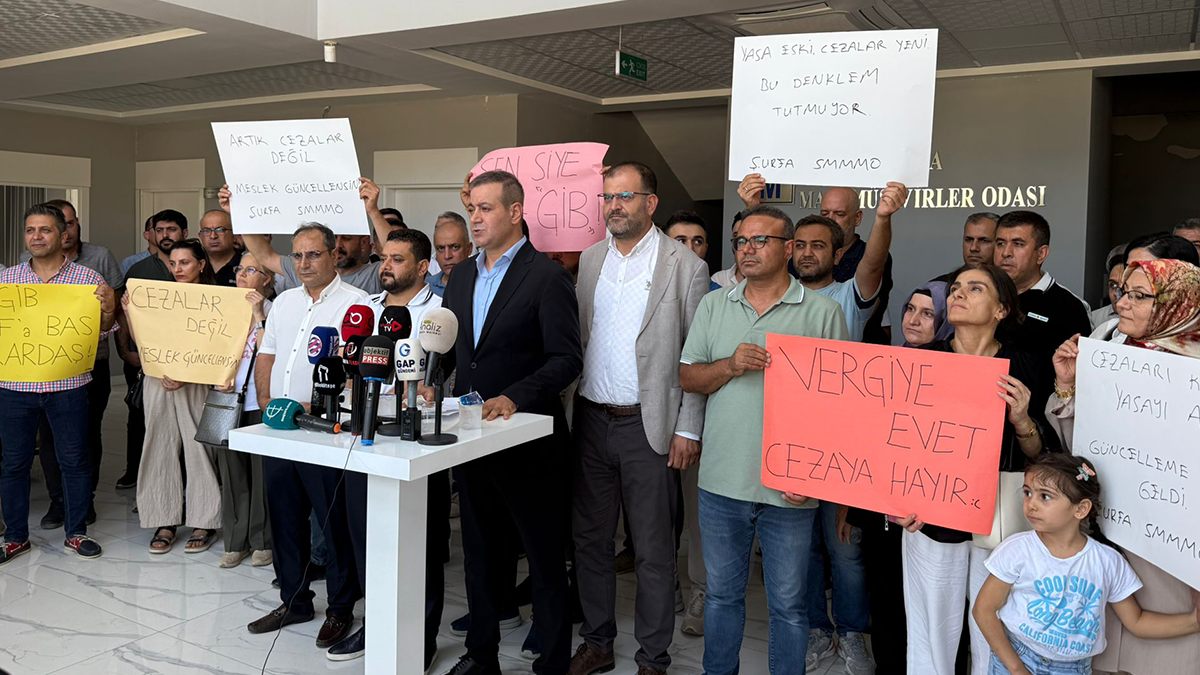 Şanlıurfa SMMM Odası’ndan elektronik vergi cezalarına tepki